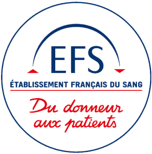 Logo entreprise Etablissement Français du Sang EFS